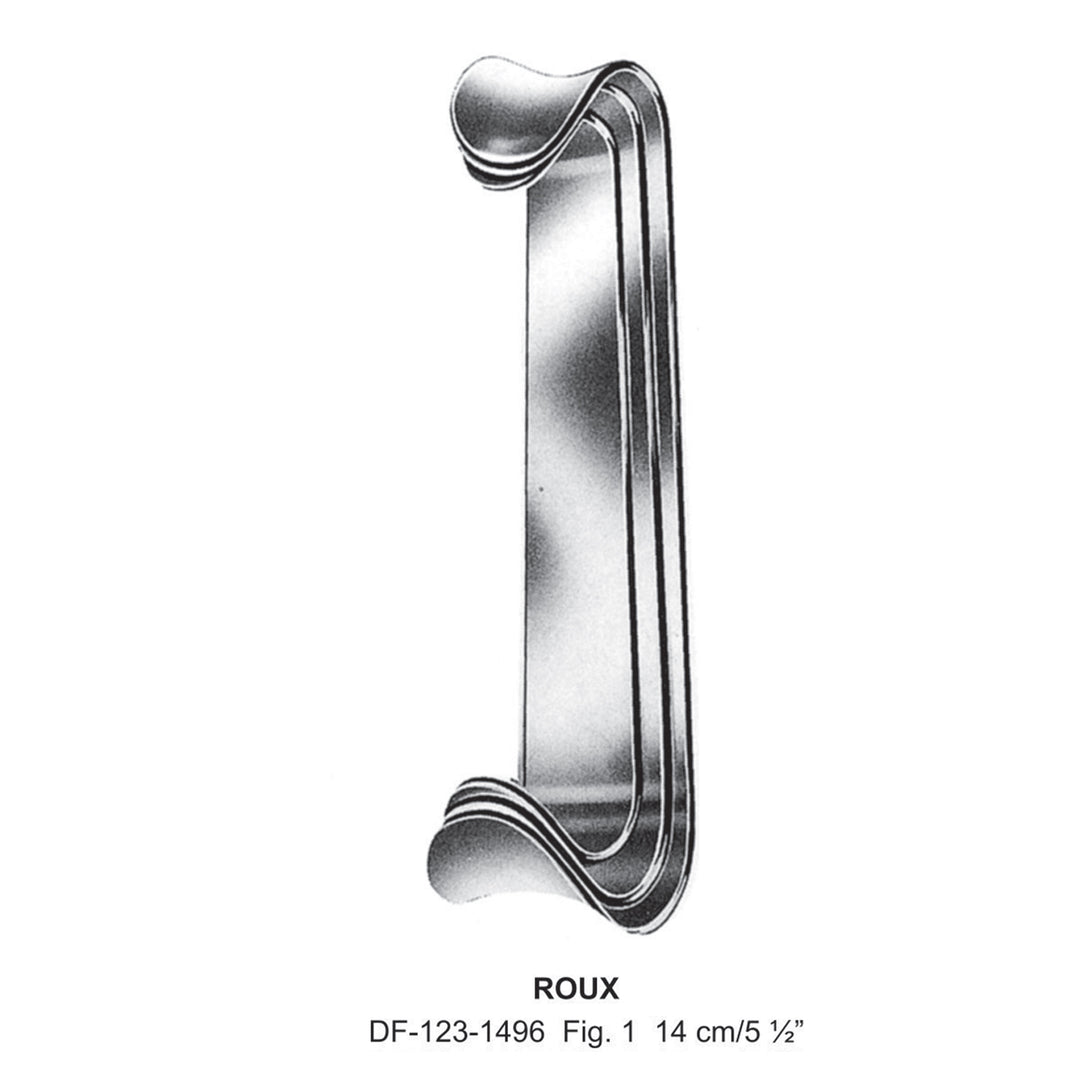 Roux Retractors Double End 24X20 & 30X28Mm, Fig.1, 14Cm  (Df-123-1496) by Raymed