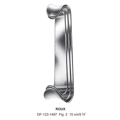 Roux Retractors Double End 29X26 & 36X36Mm, Fig.2, 15Cm  (Df-123-1497)