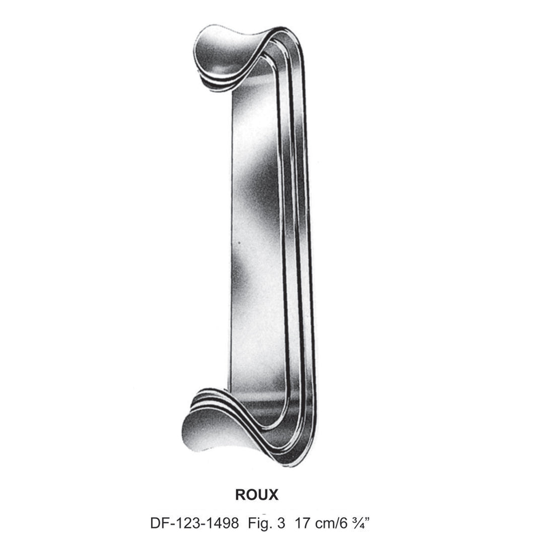 Roux Retractors Double End 35X29 & 38X43Mm, Fig.3, 17Cm  (Df-123-1498) by Raymed