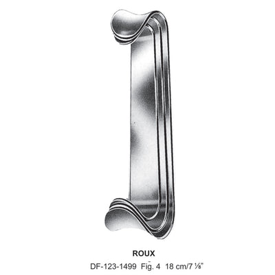 Roux Retractors Double End 27X24 & 42X28Mm, Fig.4, 18Cm  (Df-123-1499)