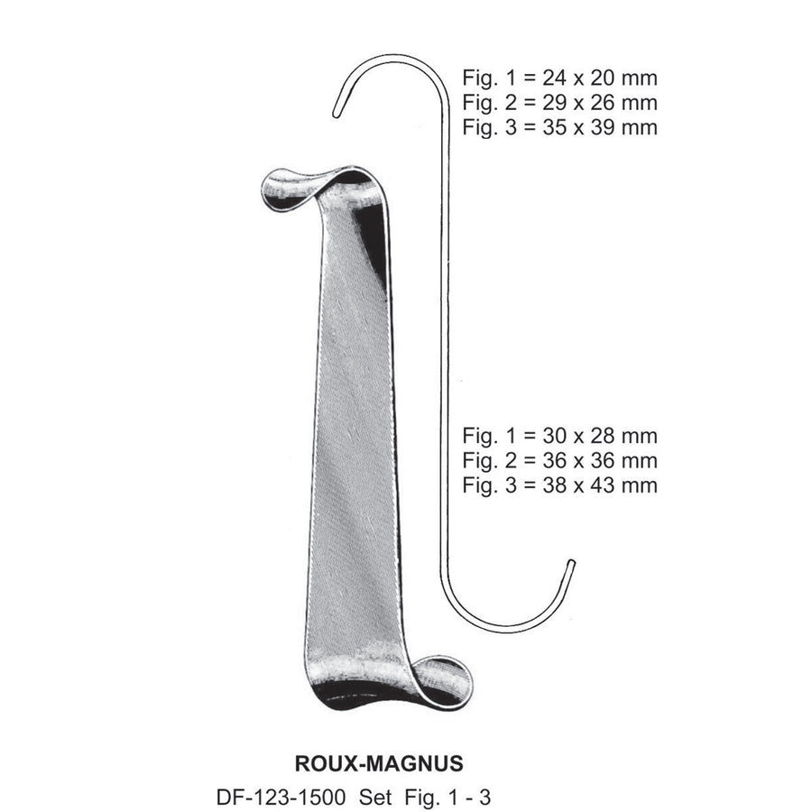 Roux-Magnus,Set,Fig-1-3  (DF-123-1500) by Dr. Frigz