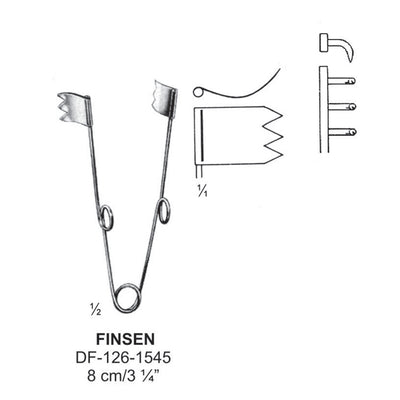 Buckley Retractors,8cm  (DF-126-1545)