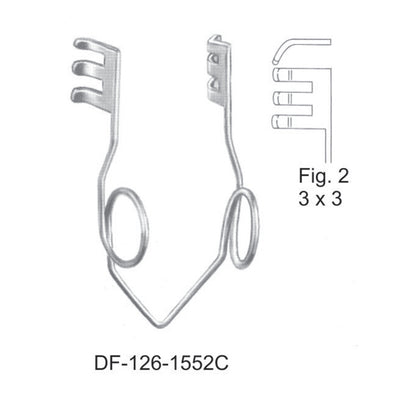 Self-Retaining Retractors  Fig. 2 (DF-126-1552C)