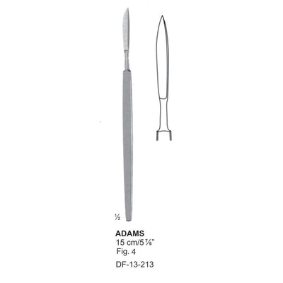 Adams Delicate Scalpels Fig. 4, 15cm (DF-13-213)