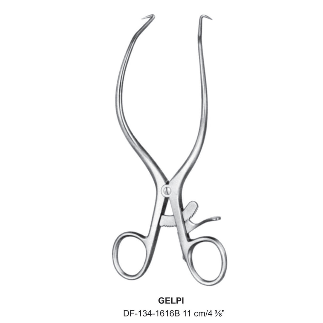 Gelpi Abdominal Retractors  11cm (DF-134-1616B) by Dr. Frigz