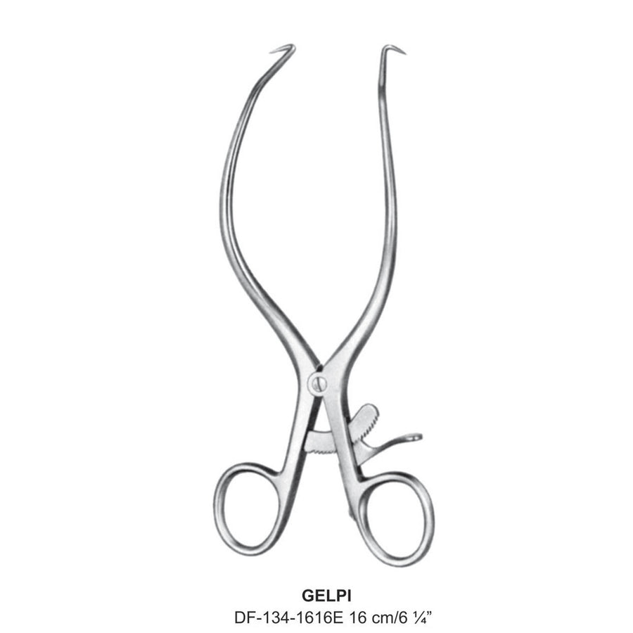 Gelpi Abdominal Retractors  16cm (DF-134-1616E) by Dr. Frigz