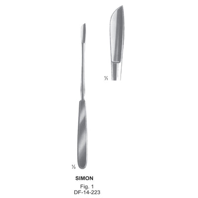 Simon Fistula Knives Fig. 1, 23.5cm (DF-14-223)