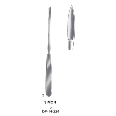 Simon Fistula Knives Fig. 2, 23.5cm (DF-14-224)