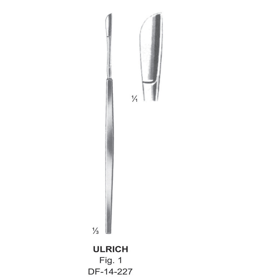 Ulrich Fistula Knives Fig. 1, 22.5cm  (DF-14-227) by Dr. Frigz