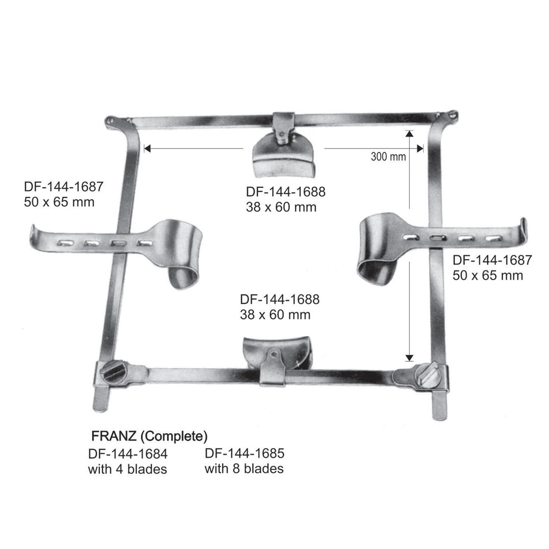 Franz Complete With 4 Blades (DF-144-1684) by Dr. Frigz