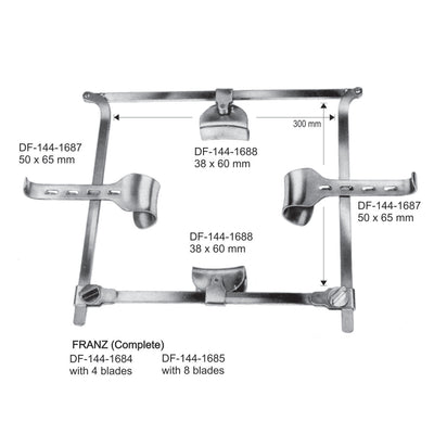 Franz Complete With 4 Blades (DF-144-1684)