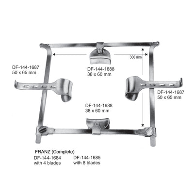 Franz Complete With 8 Blades (DF-144-1685)