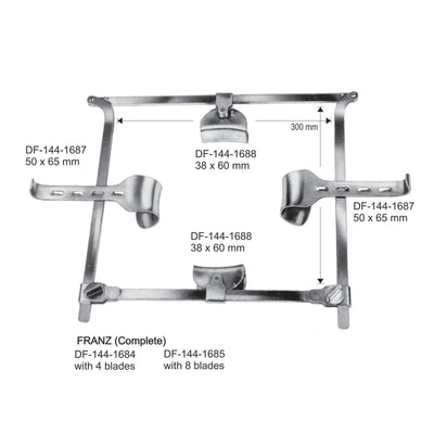 Franz Exchangeable Blades, 38X60mm (DF-144-1688)