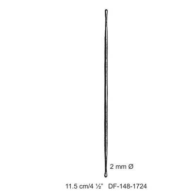 Double Ended Probe Buttoned Dia2mm , 11.5cm  (DF-148-1724)