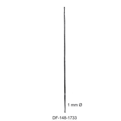 Double Ended Probe Buttoned Dia1mm , 14.5cm  (DF-148-1733)
