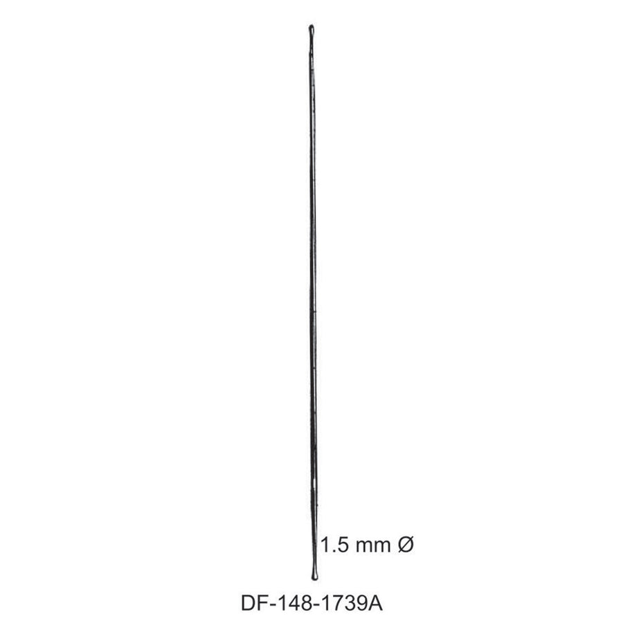 Double Ended Probe Buttoned Dia1.5mm , 16cm  (DF-148-1739A) by Dr. Frigz