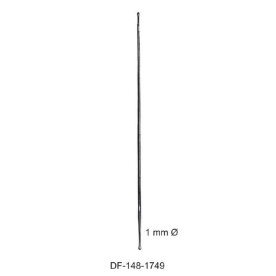 Double Ended Probe Buttoned Dia1mm , 20cm  (DF-148-1749)