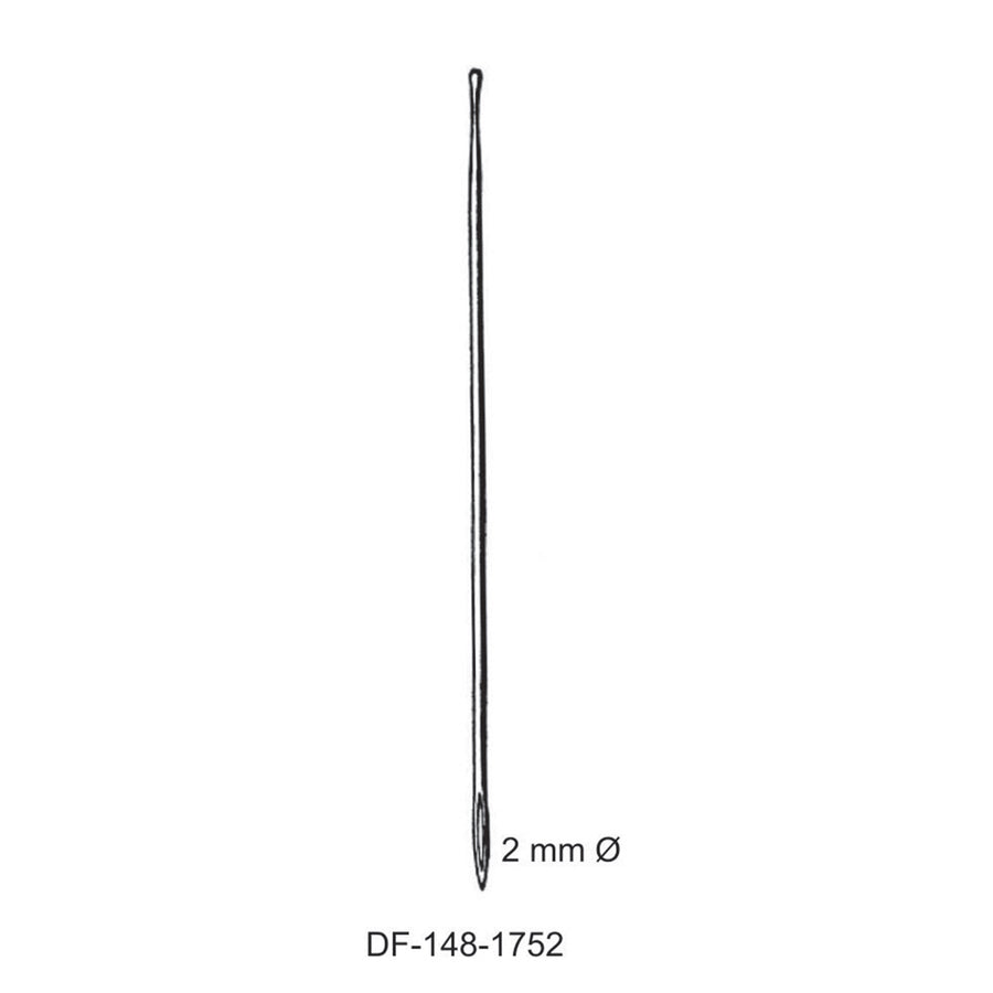 Probe Buttoned With Eye Dia2mm , 25cm  (DF-148-1752) by Dr. Frigz