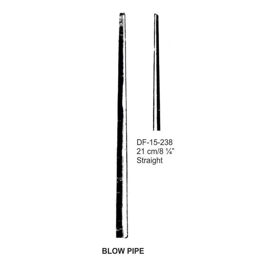 Blow Pipe Straight 21cm  (DF-15-238) by Dr. Frigz