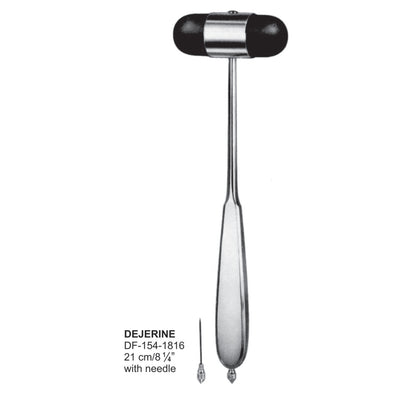 Dejerine  Hammer With Needle 21cm  (DF-154-1816) by Dr. Frigz