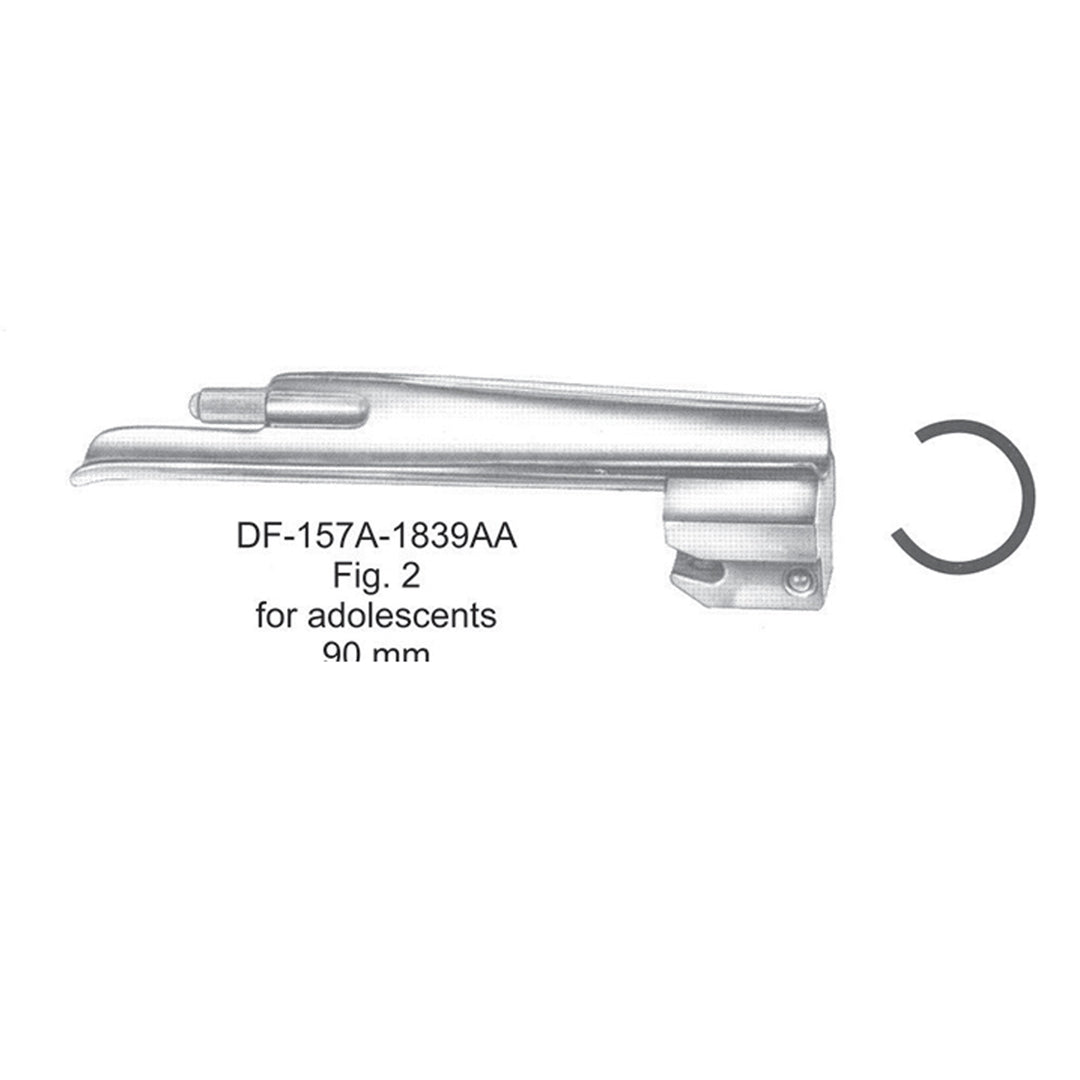 Foregger Blade Only For Adolescents Fig.2, 90mm (DF-157A-1839Aa) by Dr. Frigz