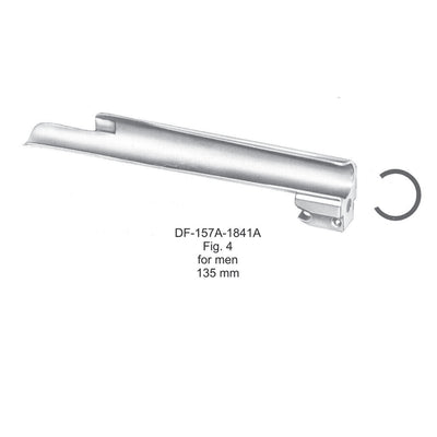 Foregger Fiberoptic Blade Only For Men Fig.4, 135mm (DF-157A-1841A)
