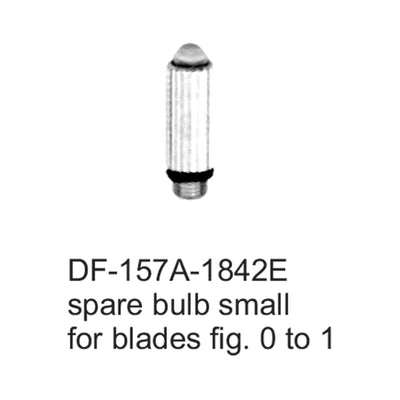 Laryngoscopes  Spare Bulbs Small For Fig 0 To 1  (DF-157A-1842E) by Dr. Frigz