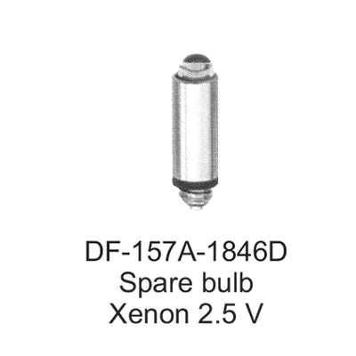  Laryngoscopes Spare Bulb Xenon 2.5V (DF-157A-1846D) by Dr. Frigz