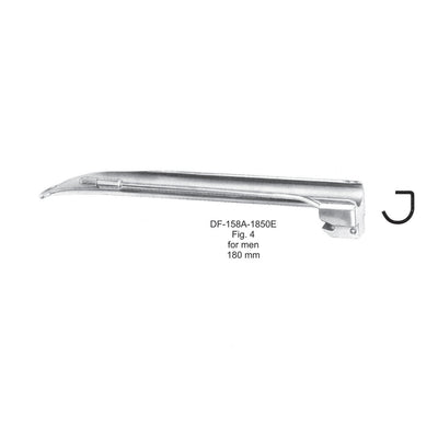 Laryngoscopes Miller Blade Only For Men 135mm (DF-158A-1850E) by Dr. Frigz