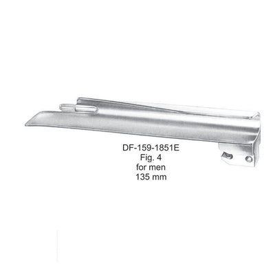 Guedel-Negus Laryngoscopes  For Men 135mm Blade Only  (DF-159-1851E)