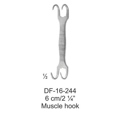 Dissecting Muscle Hook 6cm  (DF-16-244) by Dr. Frigz