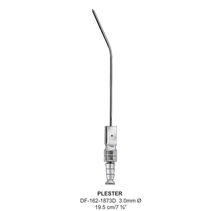Plester Suction Tube  3.0mm Dia  19.5cm (DF-162-1873D) by Dr. Frigz