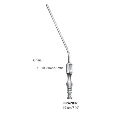 Frazier Suction Tube, 19Cm, Charr. 7 (DF-162-1879B)