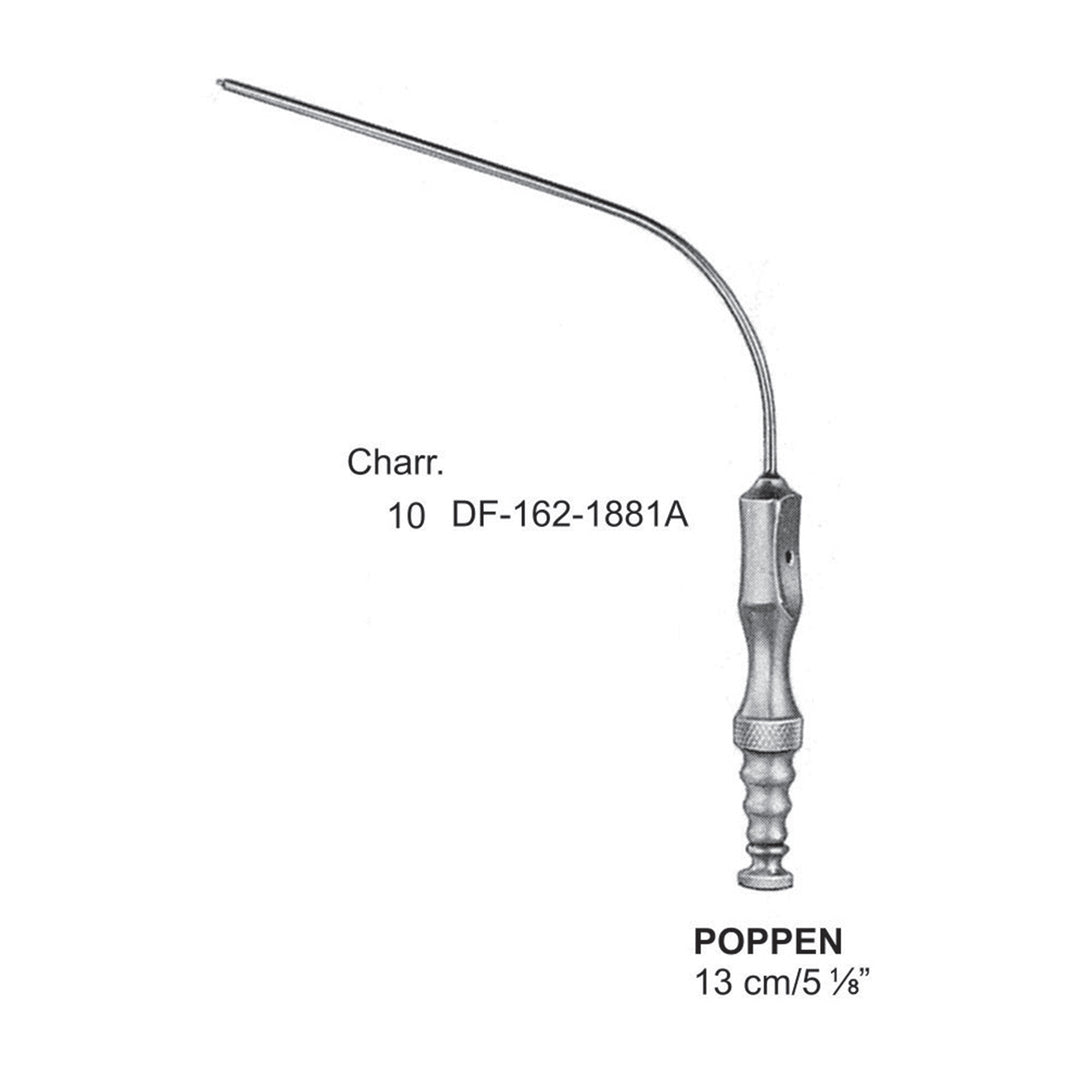 Frazier Suction Tubes, Charr 10, 13cm (DF-162-1881A) by Dr. Frigz