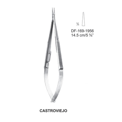 Castroviejo Micro Needle Holders, Straight, 14.5cm (DF-169-1956)