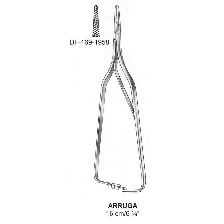Arruga  Needle Holders, Straight, 16cm  (DF-169-1958) by Dr. Frigz