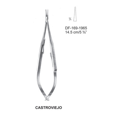 Castroviejo Micro Needle Holders, Straight, 14.5cm  (DF-169-1965)