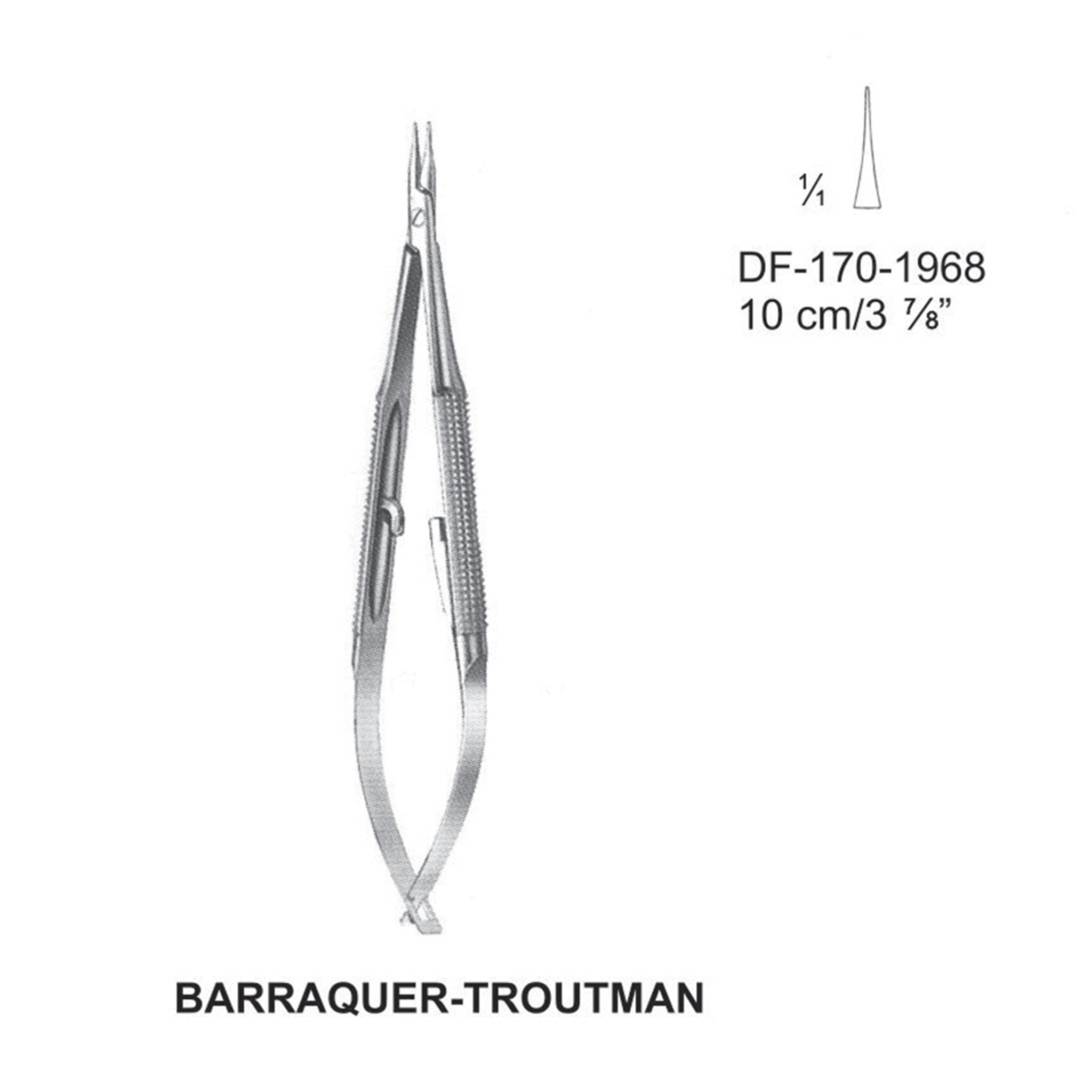 Barraquer Troutman Micro Surgery Instrument – Dr Frigz