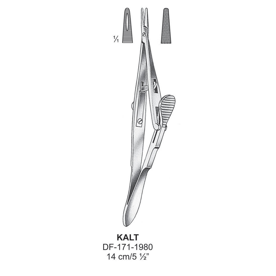 Kalt Micro Needle Holders, 14cm  (DF-171-1980) by Dr. Frigz