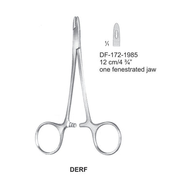 Derf Needle Holders 12cm , Fenestrated Jaw (DF-172-1985)