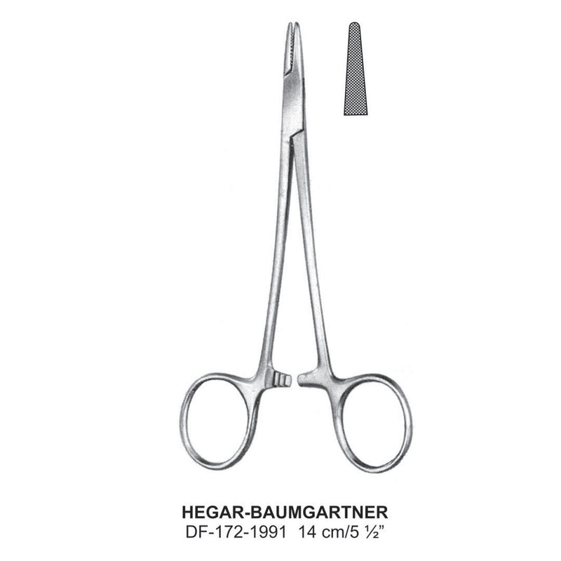 Hegar-Baumgartner Needle Holder, 14cm (DF-172-1991) by Dr. Frigz