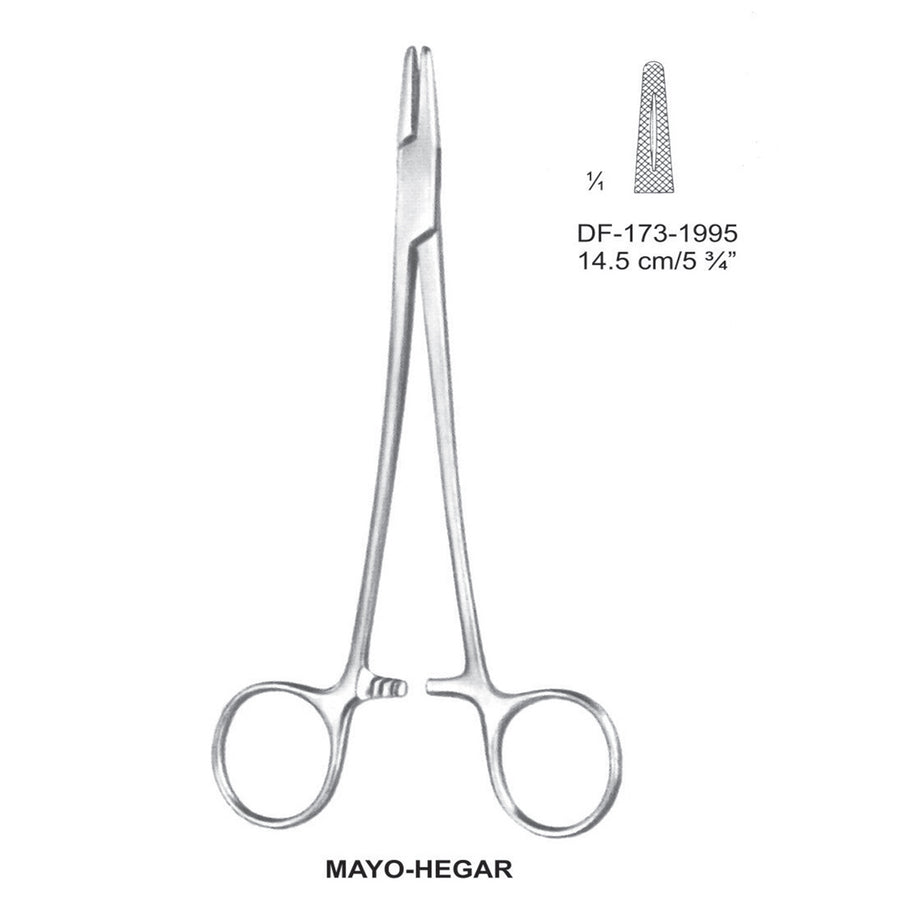 Mayo-Hegar Needle Holders 14.5cm (DF-173-1995) by Dr. Frigz