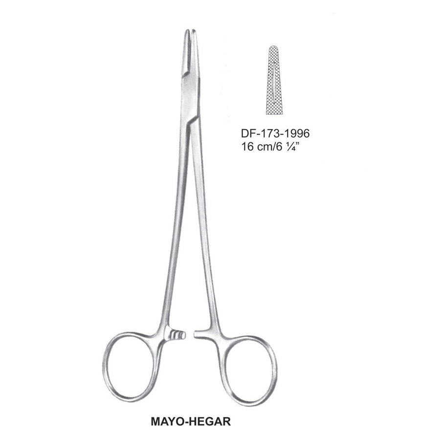 Mayo-Hegar Needle Holders 16cm (DF-173-1996) by Dr. Frigz