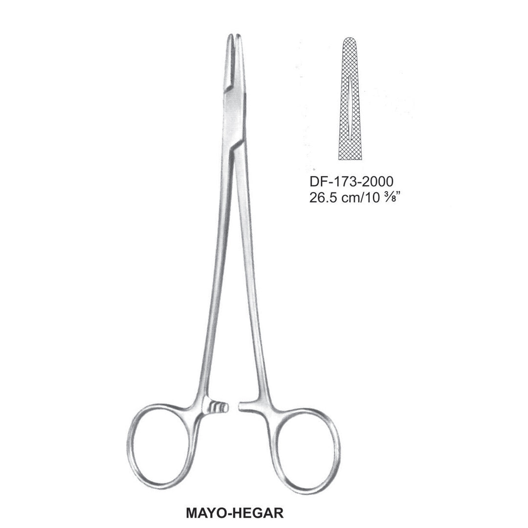 Mayo-Hegar Needle Holders 26.5cm (DF-173-2000) by Dr. Frigz