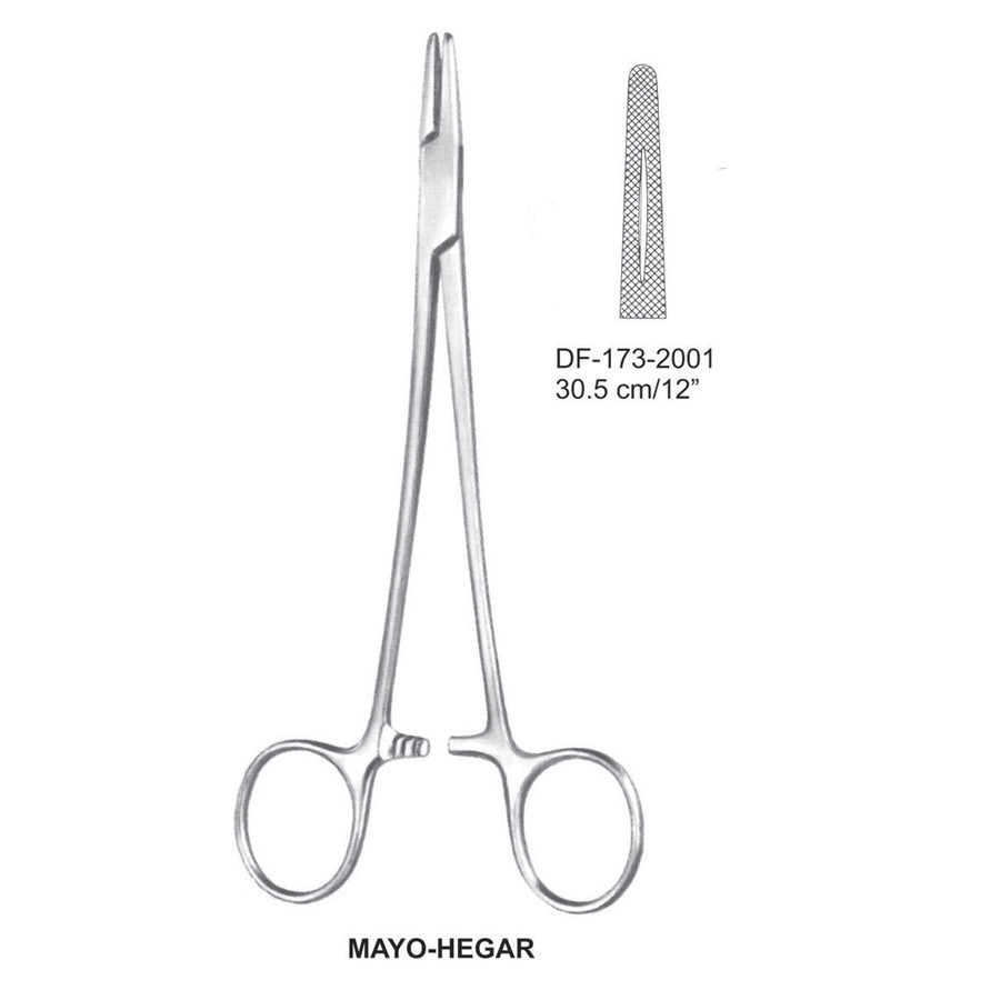 Mayo-Hegar Needle Holders 30.5cm (DF-173-2001) by Dr. Frigz
