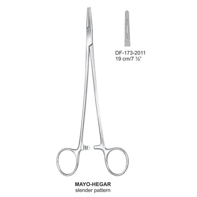 Mayo-Hegar Needle Holders 19Cm, Slender Pattern (DF-173-2011)