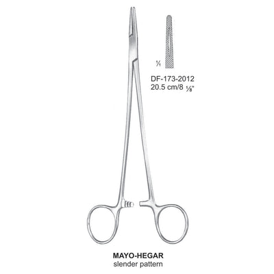 Mayo-Hegar Needle Holders 20.5Cm, Slender Pattern (DF-173-2012)