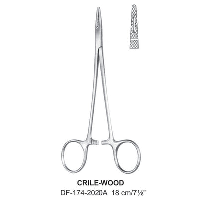 Crile-Wood Needle Holders 18cm  (DF-174-2020A)
