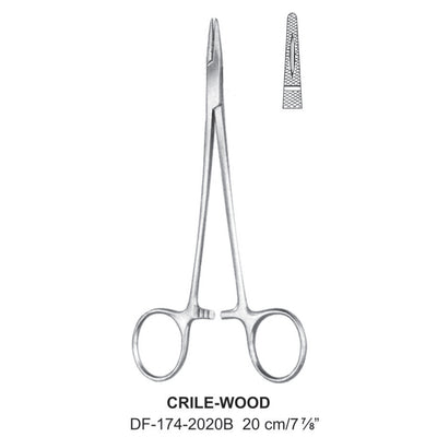 Crile-Wood Needle Holders 20cm  (DF-174-2020B)