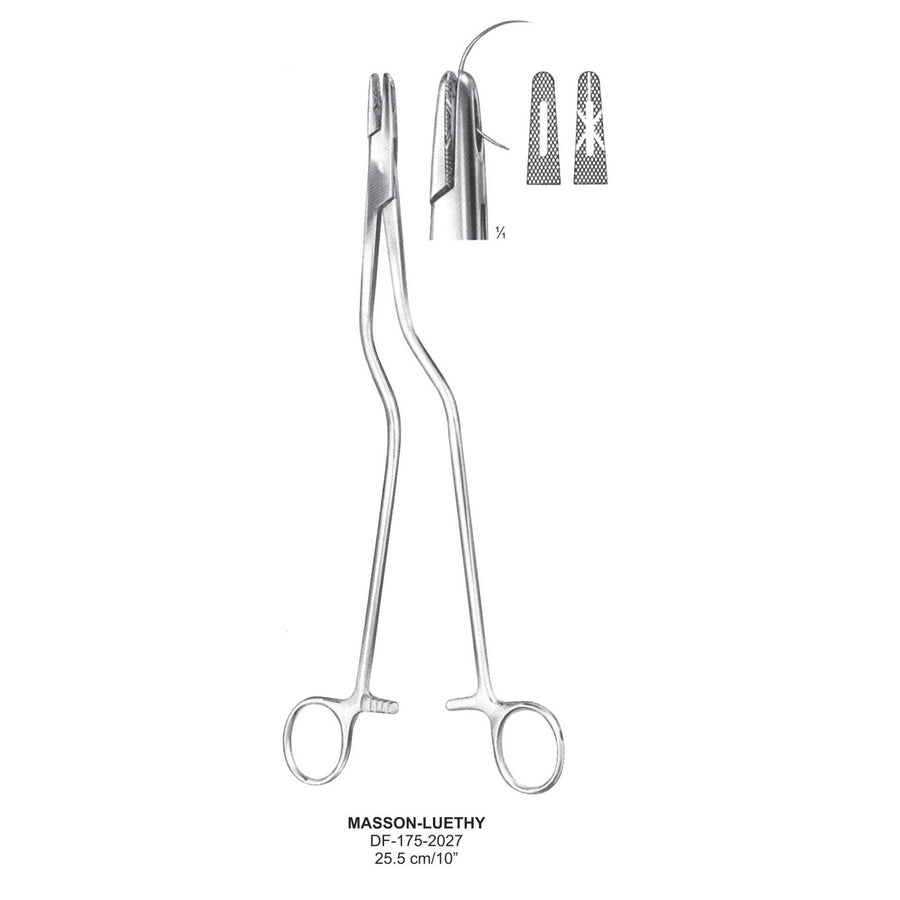 Masson-Luethy Needle Holders, 25.5cm  (DF-175-2027) by Dr. Frigz